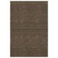 Dalyn Rug Company Soft Essentials Solid Chocolate 8" x 10" Area Rug, , large