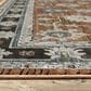 Oriental Weavers Keira Rust and Grey 9"10" x 12"10" Area Rug, , large