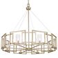 Golden Lighting Marco 8-Light Chandelier in White Gold, , large