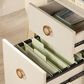 Sauder Grand Coast L-Shaped Desk in Dove Linen, , large