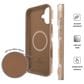 Velvet Caviar Checker MagSafe Case for Apple iPhone 16 in Nude Vibe, , large
