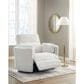 Ashley Gosaldo Power Swivel Glider Recliner in Silver, , large