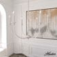 Hunter Southcrest 6-Light Chandelier in Distressed White, , large