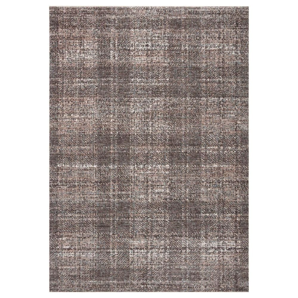 Angela Rose Ember 2"3" x 3"10" Graphite and Multicolor Area Rug, , large