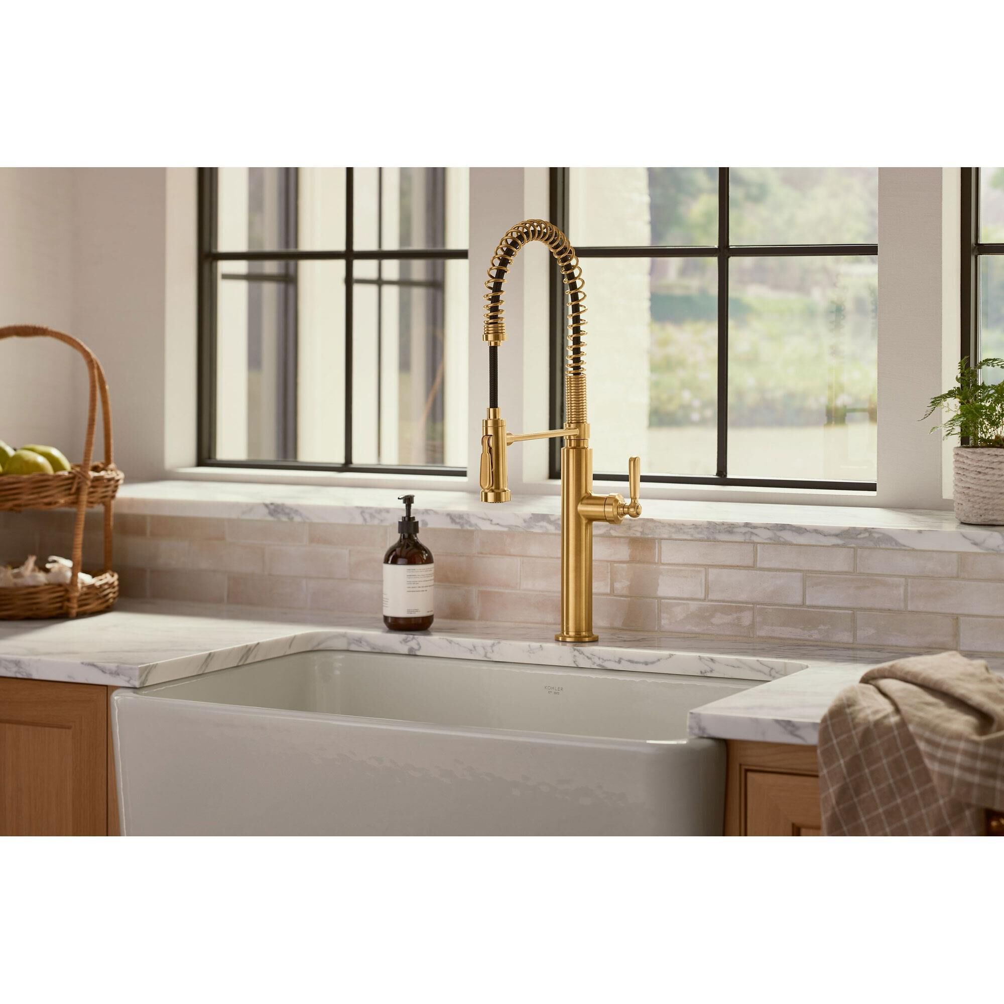Kohler Edalyn Semi-Professional Kitchen Sink Faucet in Vibrant