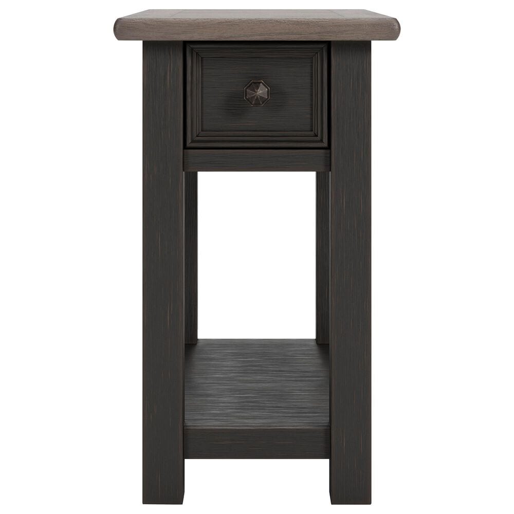 Ashley Tyler Creek End Table in Grayish Brown and Black, , large