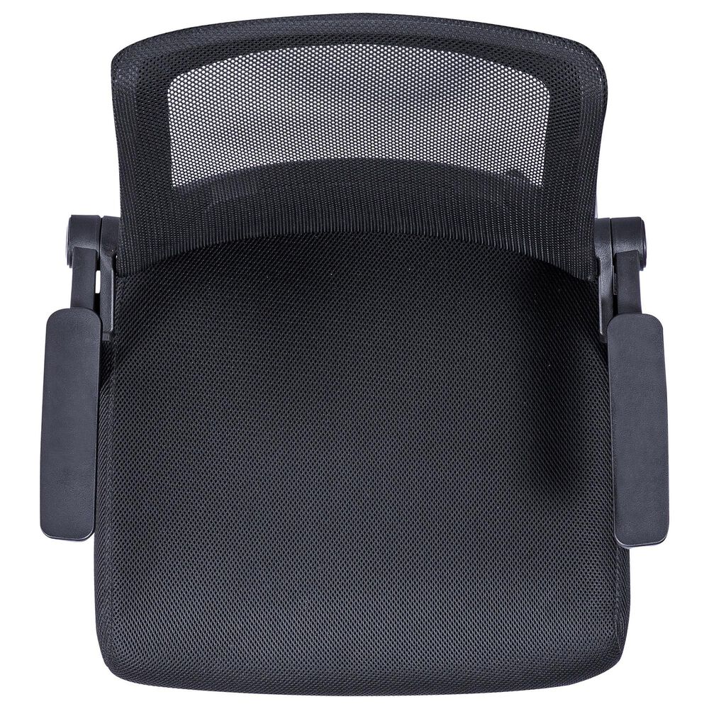 Rta Products Llc Ergonomic Office Mesh Chair in Black, , large