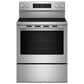 KitchenAid 5.3 Cu. Ft. Smart Freestanding Electric Range in PrintShield Stainless Steel, , large