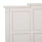 Nicolette Home Willowbrook Queen Panel Bed in Egg Shell White, , large