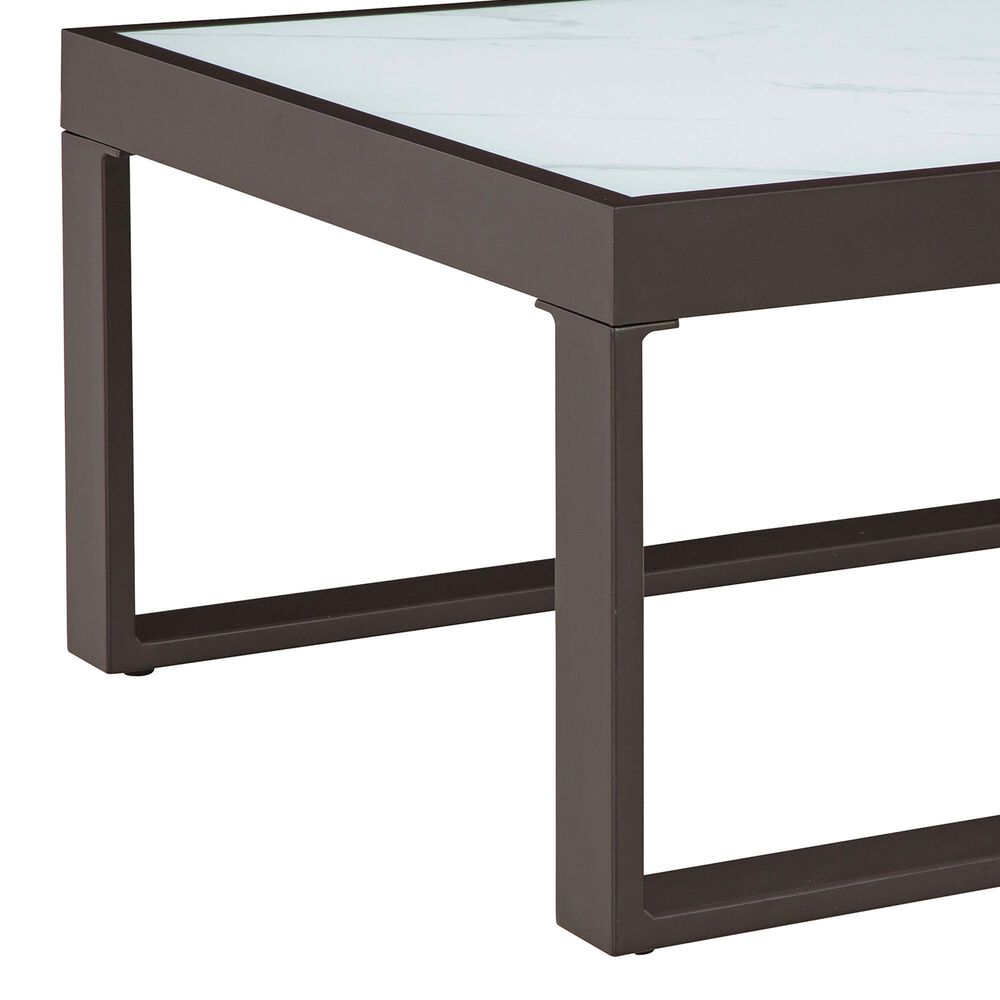Ashley Beachloft 6-Piece Outdoor Sectional with Table in Gray, , large