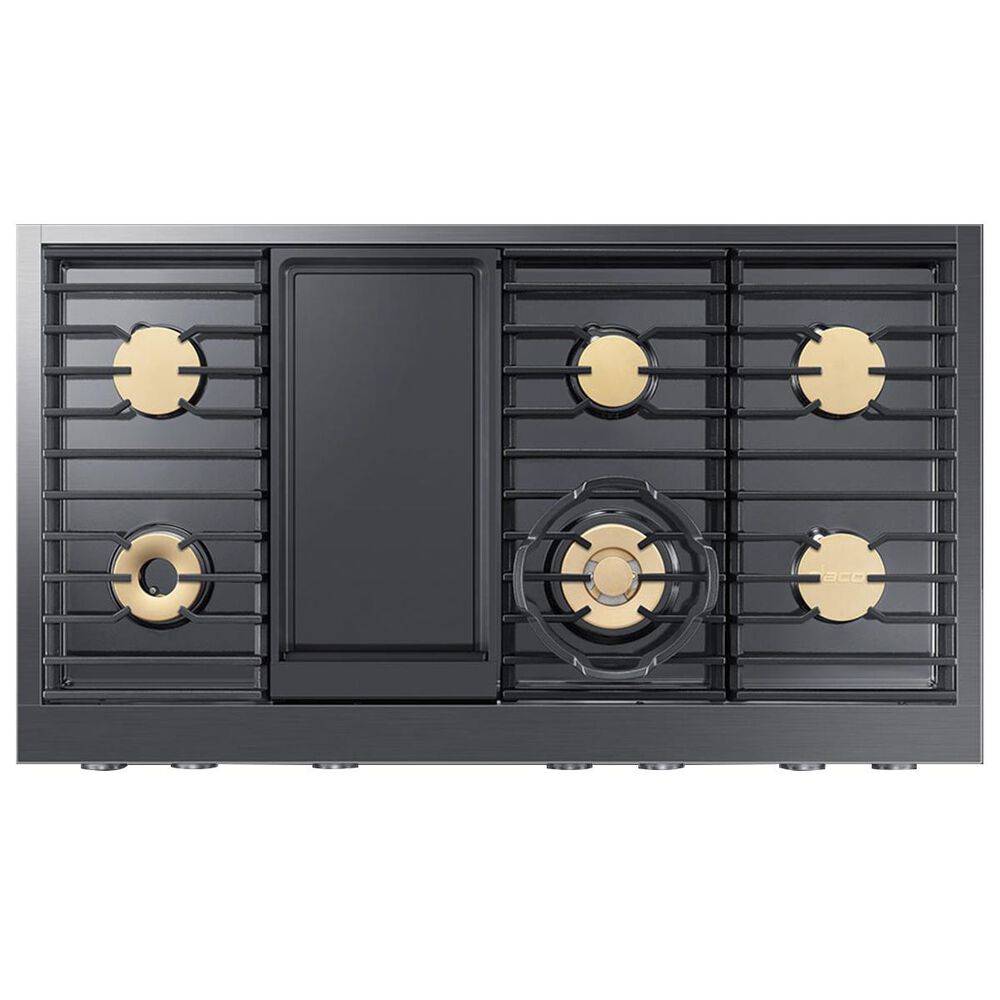 Dacor 48" Gas Rangetop in Graphite Stainless Steel, , large