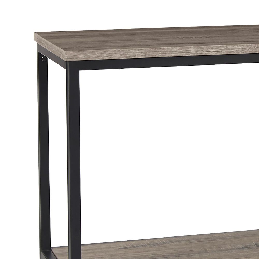 Signature Design by Ashley Wadeworth 65&quot; TV Stand in Weathered Wood and Black, , large