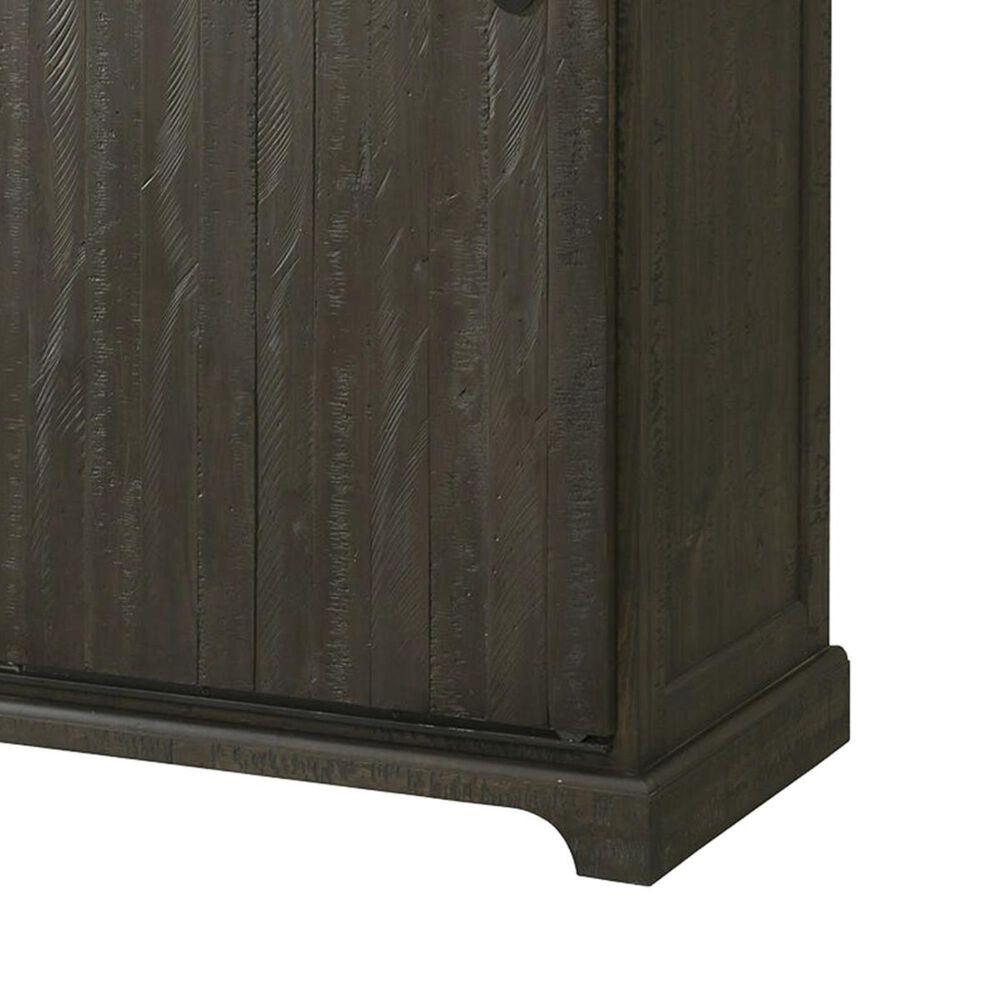Mayberry Hill Stone Server without Hutch in Smokey Dark Ash, , large