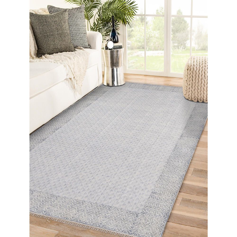 Amer Rugs Dune 9&#39; x 12&#39; Blue Area Rug, , large