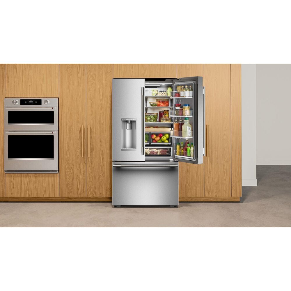 KitchenAid 23 Cu. Ft. Counter-Depth French Door Refrigerator in Fingerprint Resistant Stainless Steel, , large