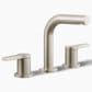 Kohler Elate Widespread Bathroom Sink Faucet in Vibrant Brushed Nickel, , large