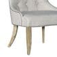 Hooker Furniture Castella Tufted Side Chair with Natural Tan Cushion in Antique Slate (Set of 2), , large