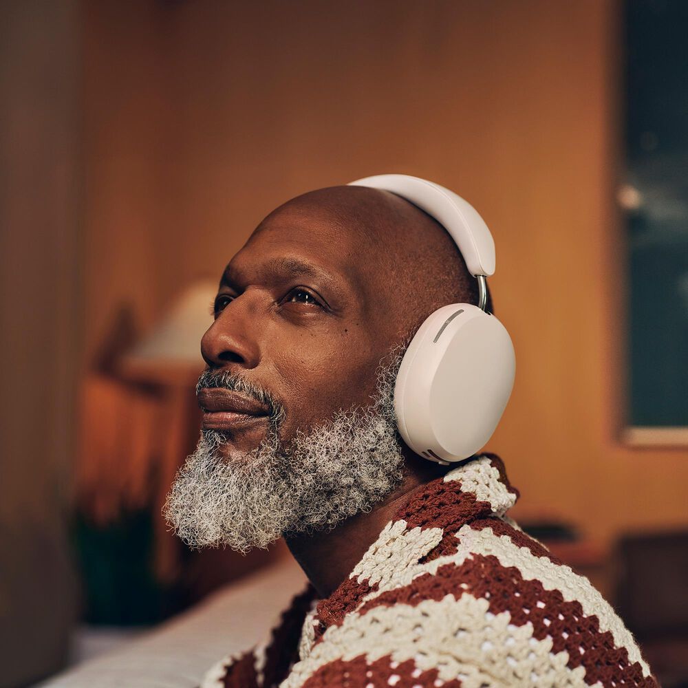 SONOS Ace Wireless Noise-Canceling Over-Ear Headphones in Soft White, , large