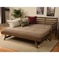 Kodiak Boho Twin Daybed with Pop Up Trundle and Mattress in Rustic Walnut, , large
