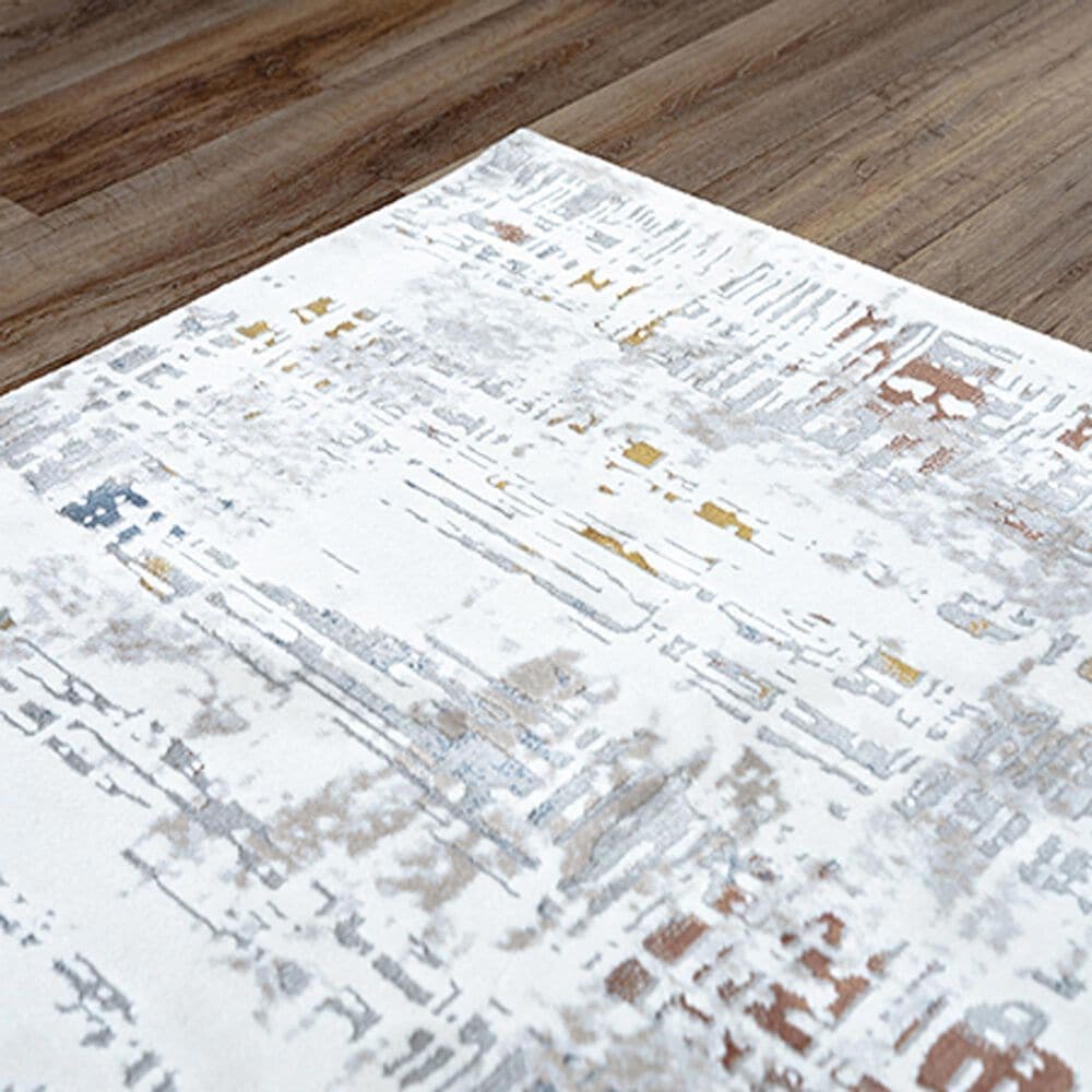RIZZY Westchester WESWES862 5&#39;3&quot; x 7&#39;6&quot; Ivory and Multicolor Area Rug, , large