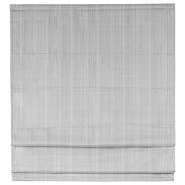 Hampton Park Galen 27" x 64" Cordless Roman Shade in Grey, , large