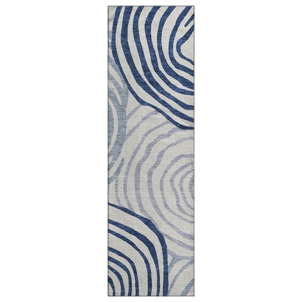 Dalyn Rug Company Neo NO10 2"3" x 7"6" Blue Runner, , large