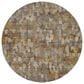 Dalyn Rug Company Nexus Chocolate 8" Round Area Rug, , large