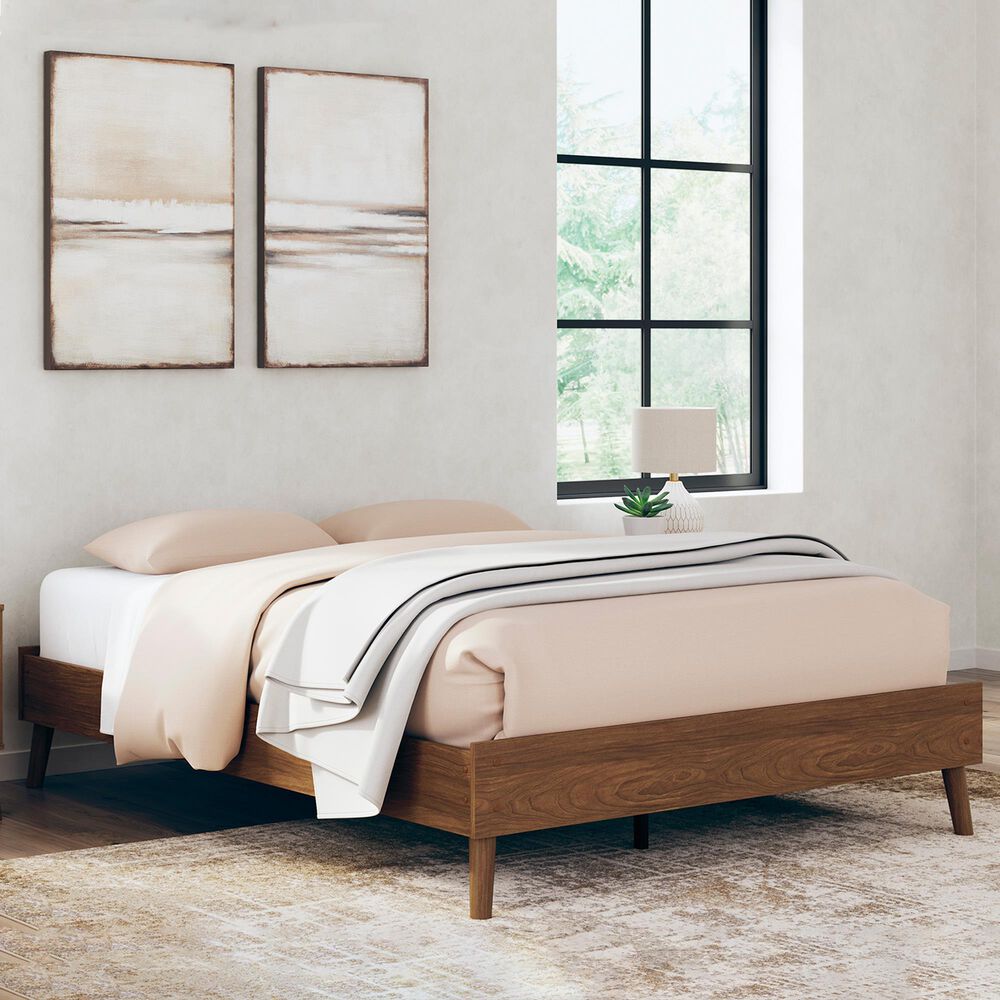 Ashley Fordmont Queen Platform Bed in Auburn, , large