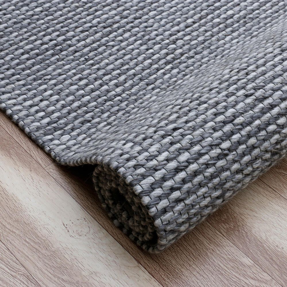 L&amp;R Resources Bergen 5&#39; x 7&#39;9&quot; Gray and Silver Area Rug, , large