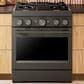 KitchenAid 4.1 Cu. Ft. Commercial-Style Dual Fuel Range in Black Ore, , large