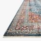 Magnolia Home Elise ELI-05 2"8" x 4" Navy and Red Area Rug, , large