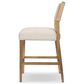 Four Hands Ferris Counter Stool in Thames Cream and Winchester Beige, , large