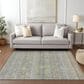 Dalyn Rug Company Burano BU11 10" x 14" Seafoam Indoor/Outdoor Area Rug, , large