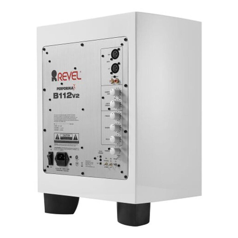 Revel 10 1000W Powered Subwoofer in White, , large