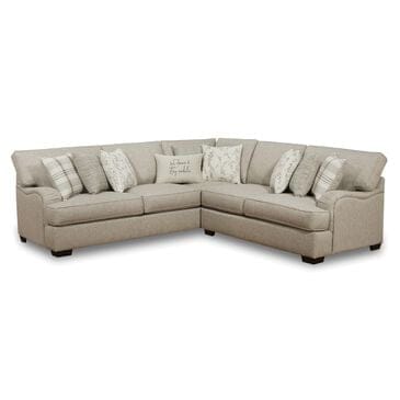Henderson Celedon Raffia 2-Piece Sectional in Raffia, , large