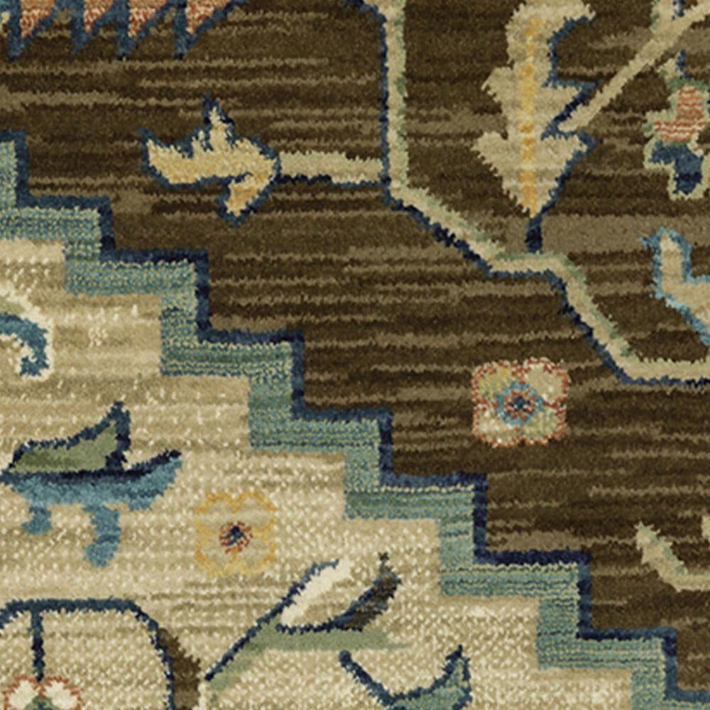 Oriental Weavers Francesca 2&#39; x 3&#39; Brown Area Rug, , large