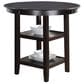 New Heritage Design Gia 5-Piece Counter Height Dining Set in Ebony, , large