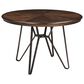 Ashley Centiar Round Dining Table in Two-Tone Brown - Table Only, , large
