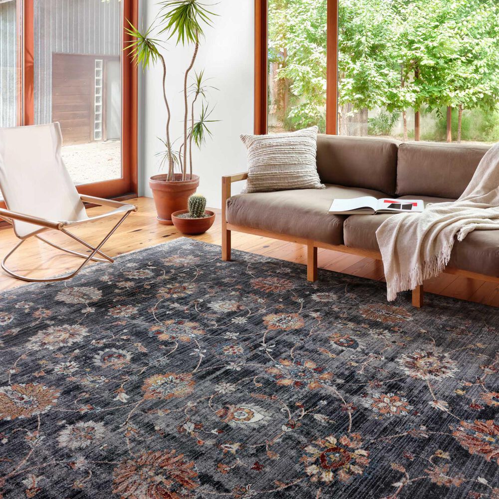 Loloi II Samra SAM-08 11&#39;6&quot; x 15&#39;7&quot; Charcoal Area Rug, , large