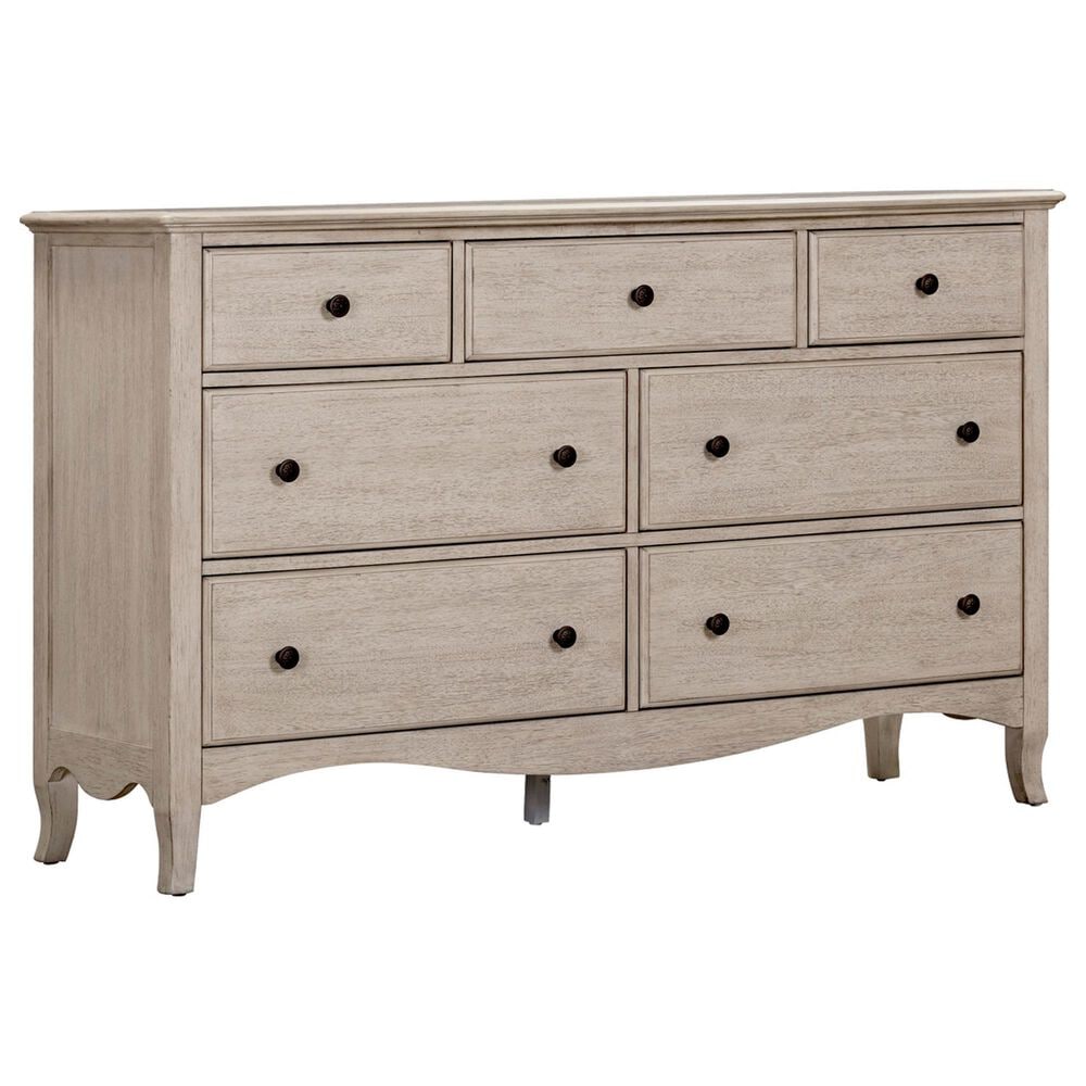 Riva Ridge Provence 5 Piece Queen Platform Bedroom Set in Linen, , large