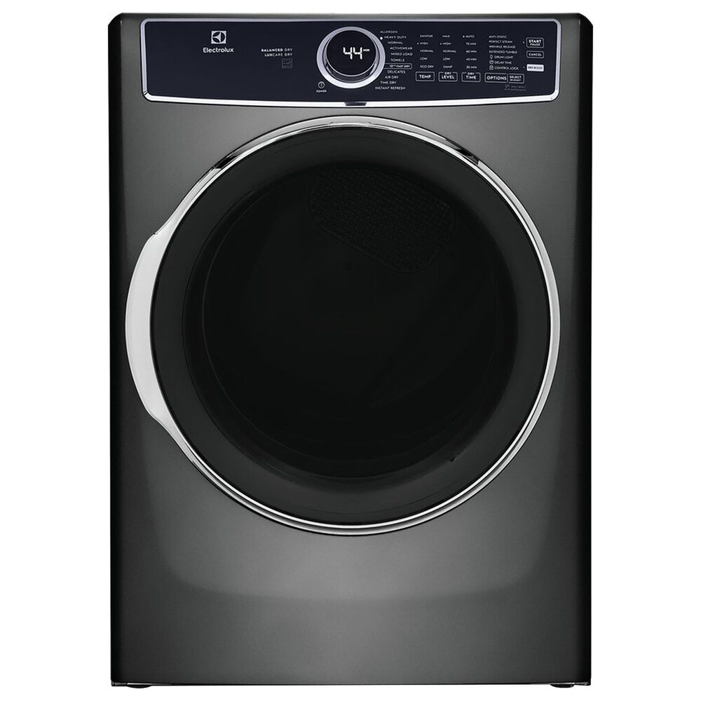 Electrolux 8 Cu. Ft. Front Load Electric Dryer with Balanced Dry in Titanium, , large