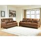 Ashley Saonara Stationary Sofa and Loveseat Set in Amber, , large