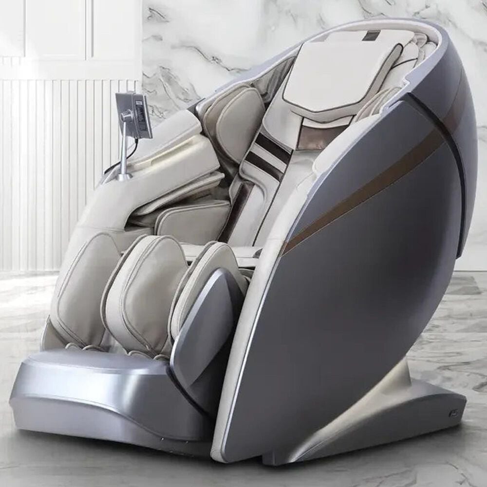 Osaki OS-Pro 4D DuoMax SE Zero Gravity Massage Chair in Stormy Grey, , large