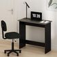 HOMLUX Modern Computer Desk in French Oak Grey and Black, , large