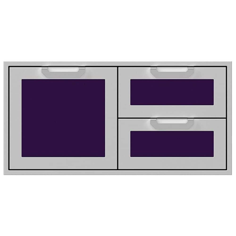 Hestan 42" Double Drawer and Storage in Lush, , large