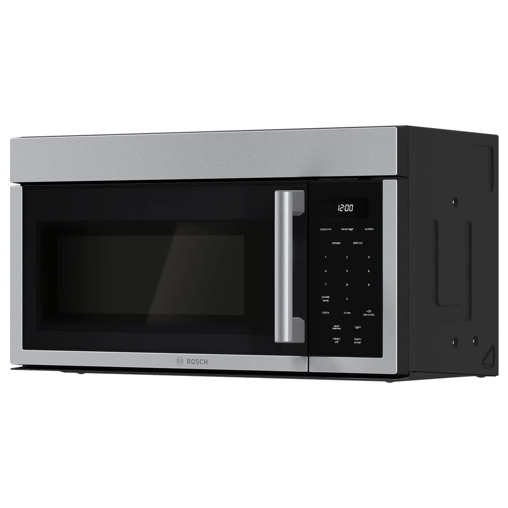 Bosch 300 Series 1.7 Cu. Over-The-Range Microwave in Stainless Steel, , large