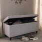 Baxton Studio Kaylee Storage Ottoman Bench in Grayish Beige, , large