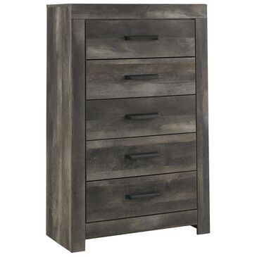 Signature Design by Ashley Wynnlow 5-Drawer Chest in Gray, , large