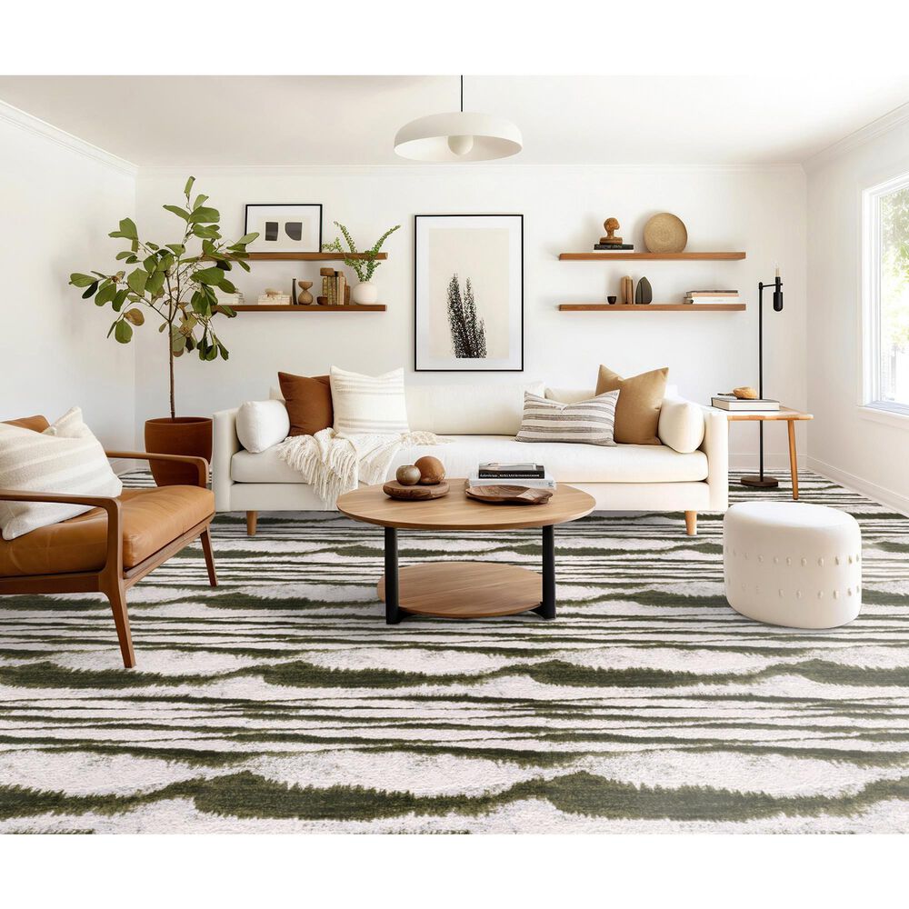 Stanton Illusionist Vanishing Point Carpet in Meadow, , large