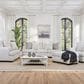 Northwestern Leia Stationary Loveseat in Linen, , large